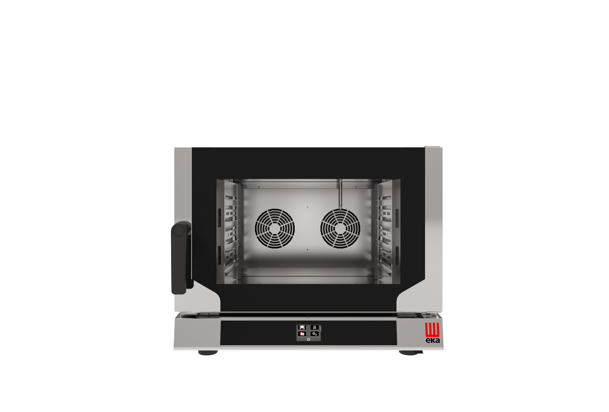 EKA EVOLUTION SERİSİ ELEKTRİKLİ KONVEKSİYON NEMLENDİRMELİ FIRIN DOKUNMATİK KONTROL - EKF 411 N T AL UD resmi