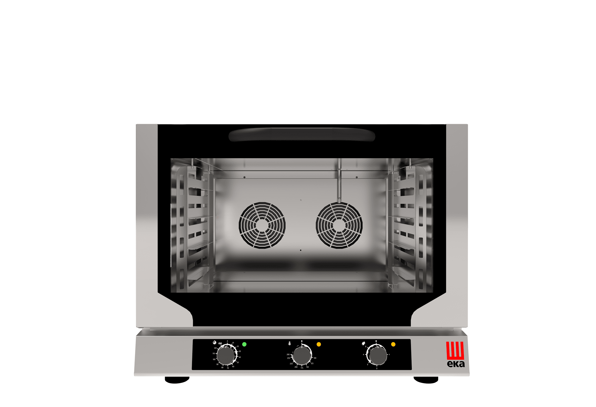 EKA EVOLUTION SERİSİ ELEKTRİKLİ KONVEKSİYON NEMLENDİRMELİ FIRIN MANUEL KONTROL - EKF 464 N UD resmi