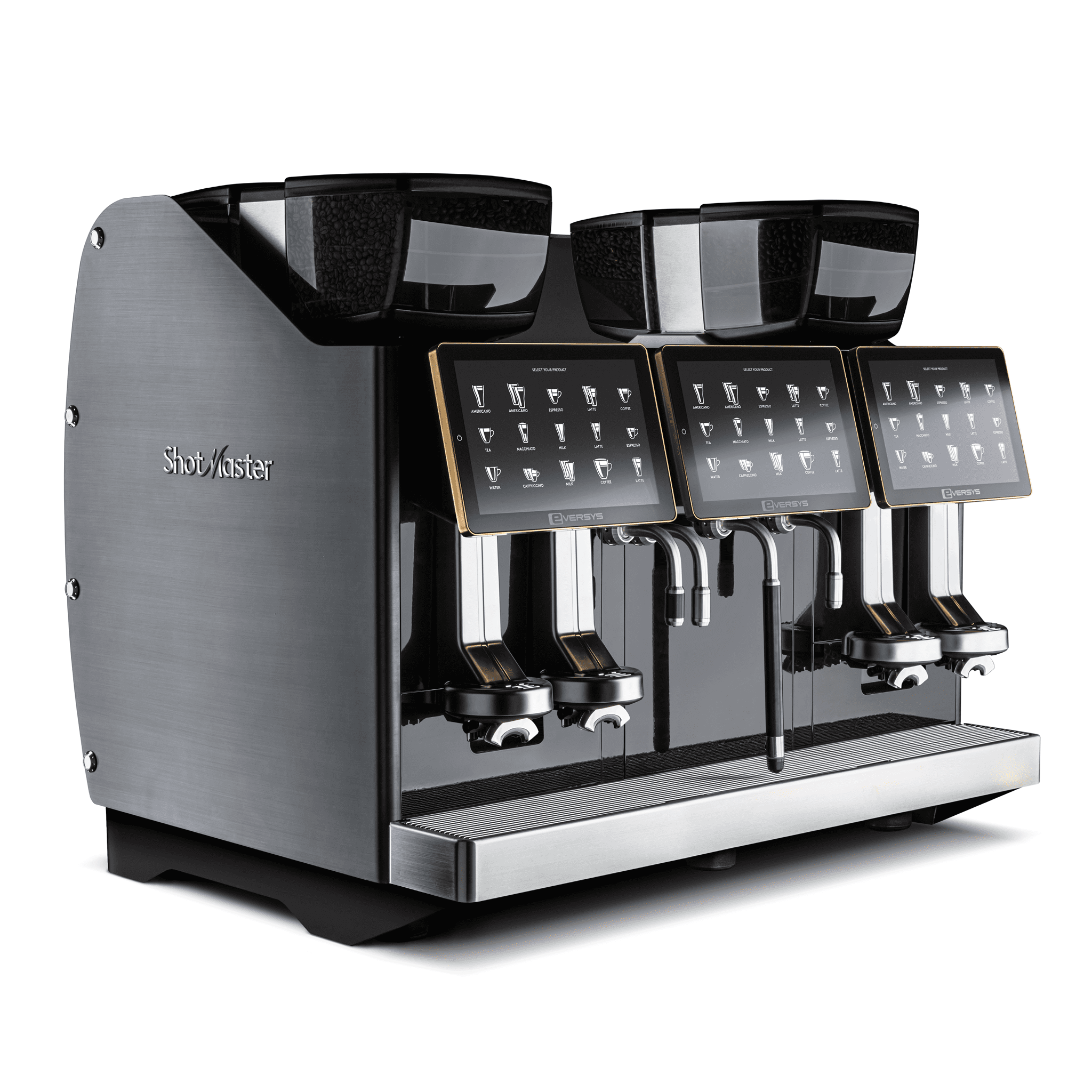 EVERSYS SHOTMASTER MS-PRO / ST - 4 GRUPLU SÜPER GELENEKSEL ESPRESSO MAKİNESİ resmi