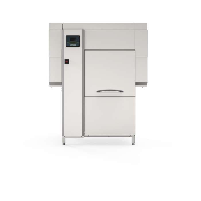 ZANUSSI ÇİFT DURULAMALI KONVEYÖRLÜ BULAŞIK YIKAMA MAKİNESİ 2.700 TABAK/SAAT resmi