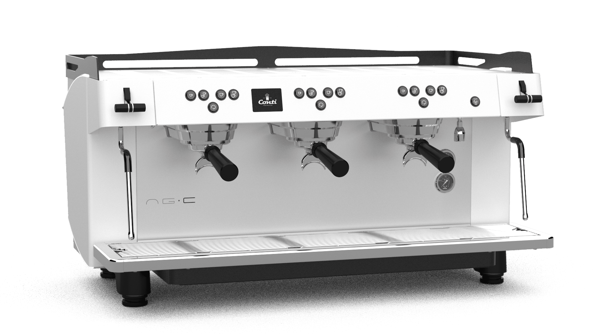 CONTI NG-C 3 GRUPLU DOZAJ AYARLI ESPRESSO MAKİNESİ resmi