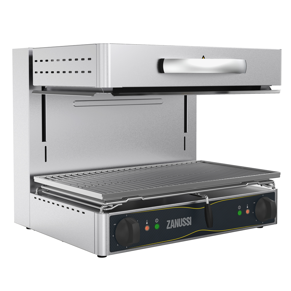 ZANUSSI MANUEL KONTROLLÜ 3 TARAFI AÇIK 60 CM ELEKTRİKLİ SALAMANDER 220V resmi