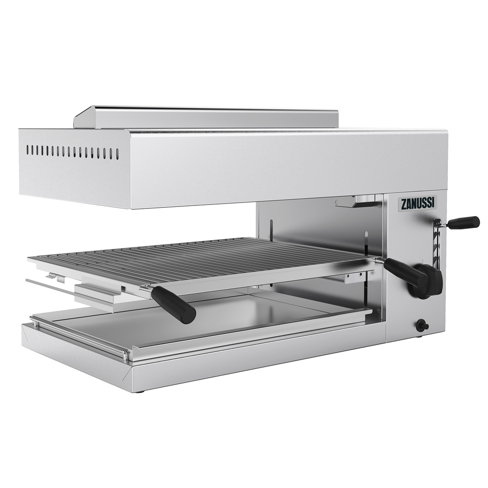 ZANUSSI MANUEL KONTROLLÜ 3 TARAFI AÇIK 75 CM GAZLI SALAMANDER resmi