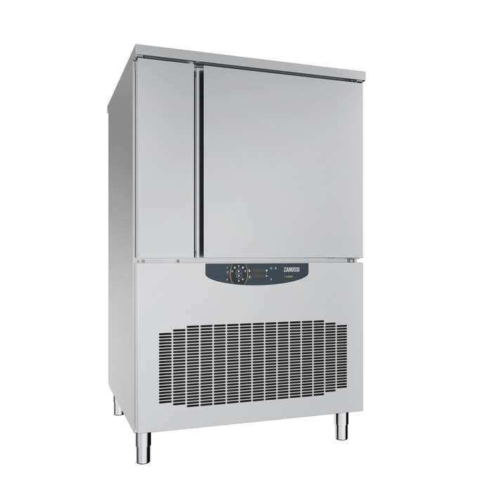 ZANUSSI CROSSWISE SERİSİ ŞOK SOĞUTUCU/DONDURUCU 10xGN2/1 VEYA 10x60x80 resmi