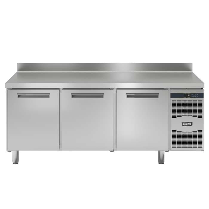 ZANUSSI PASTACILIK İÇİN 3 KAPILI SIRTLIKLI TEZGAH TİP DERİN DONDURUCU resmi