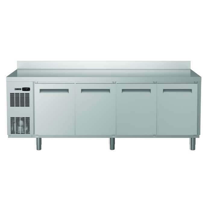 ZANUSSI NPT ACTIVE AU SERİSİ 4 KAPILI SIRTLIKLI TEZGAH TİP BUZDOLABI resmi