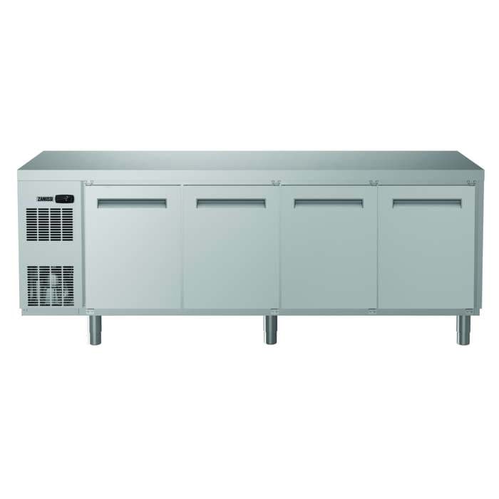 ZANUSSI NPT ACTIVE AU SERİSİ 4 KAPILI ÜSTÜ DÜZ TEZGAH TİP BUZDOLABI resmi