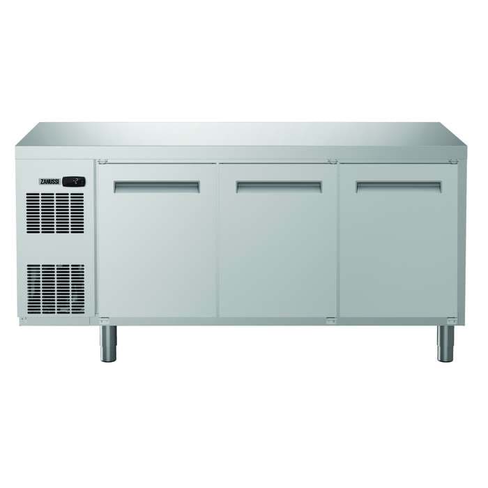 ZANUSSI NPT ACTIVE AU SERİSİ 3 KAPILI ÜSTÜ DÜZ TEZGAH TİP BUZDOLABI resmi