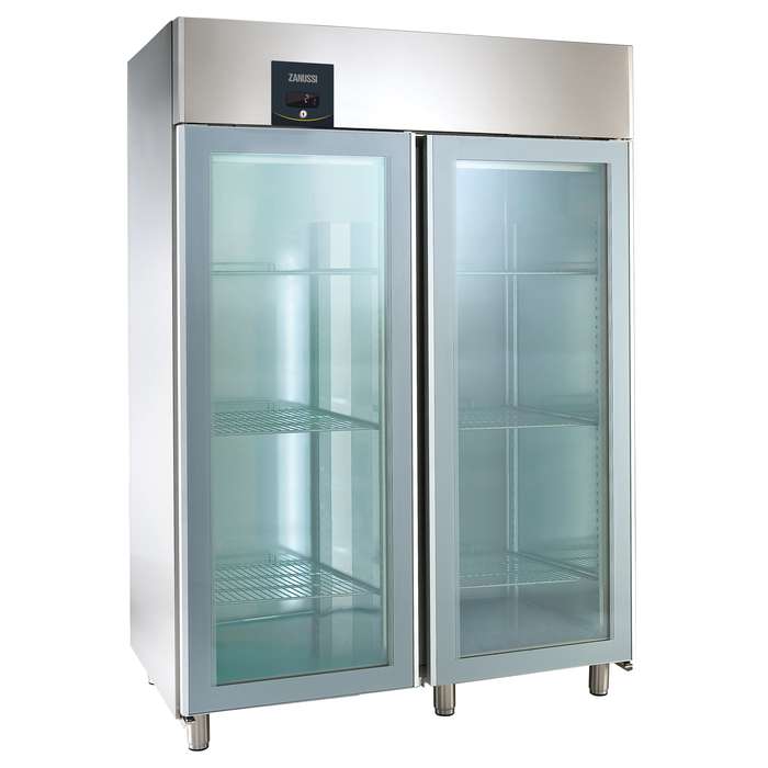 ZANUSSI NAU MAXI SERİSİ 2 CAM KAPILI DİK TİP BUZDOLABI resmi