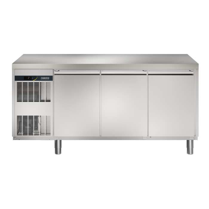 ZANUSSI NPT ACTIVE HP SERİSİ 3 KAPILI ÜSTÜ DÜZ TEZGAH TİP BUZDOLABI resmi