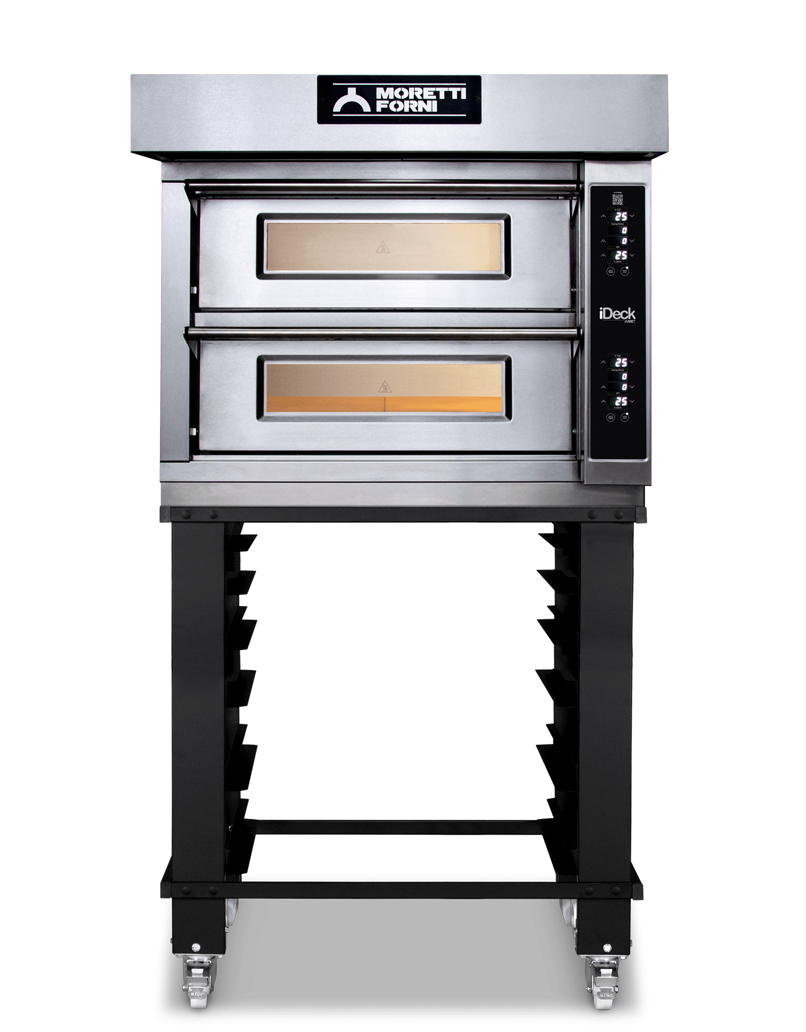MORETTI FORNI iDECK ELEKTRONİK KONTROLLÜ PİZZA FIRINI ID-D-72.72-X resmi