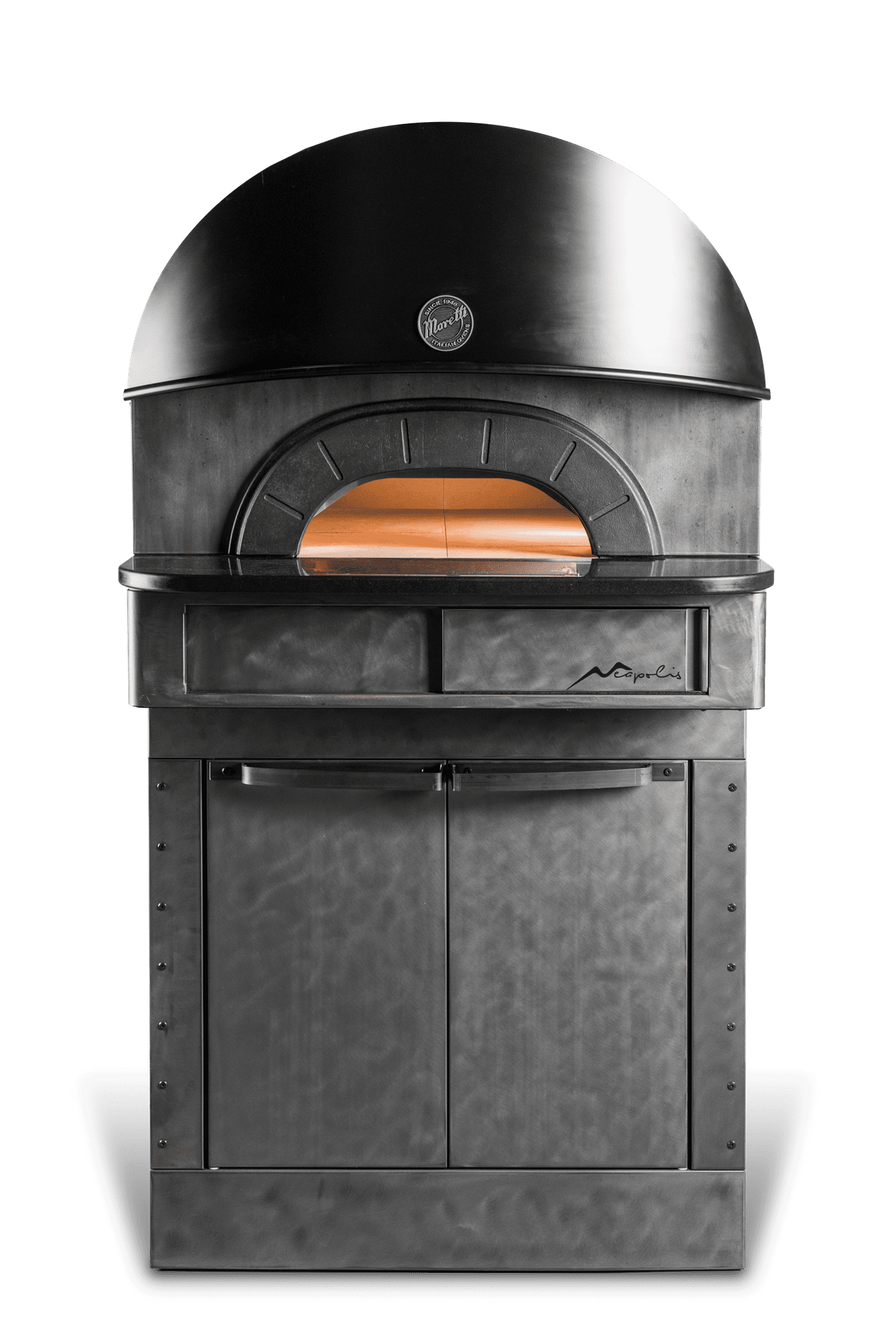 MORETTI FORNI NEAPOLIS TAŞ TABANLI KUBBELİ ELEKTRİKLİ PİZZA FIRINI 4 resmi