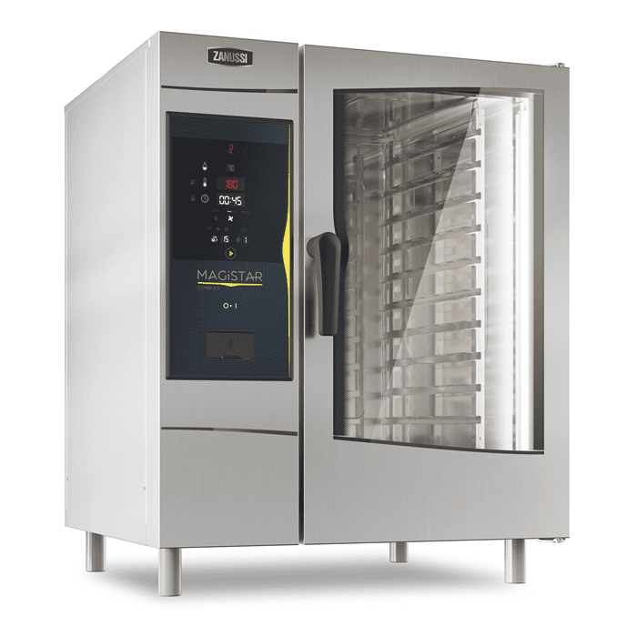 ZANUSSI MAGİSTAR DS BOYLERLİ DİJİTAL KONTROLLÜ DOĞALGAZLI GASTRONORM KOMBİ FIRIN resmi