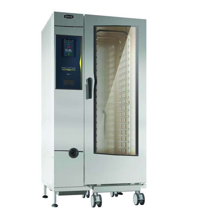 ZANUSSI MAGİSTAR TI KONVEKSİYON NEMLENDİRMELİ DOKUNMATİK EKRANLI DOĞALGAZLI GASTRONORM FIRIN resmi
